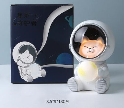 Starry sky animal atmosphere night light